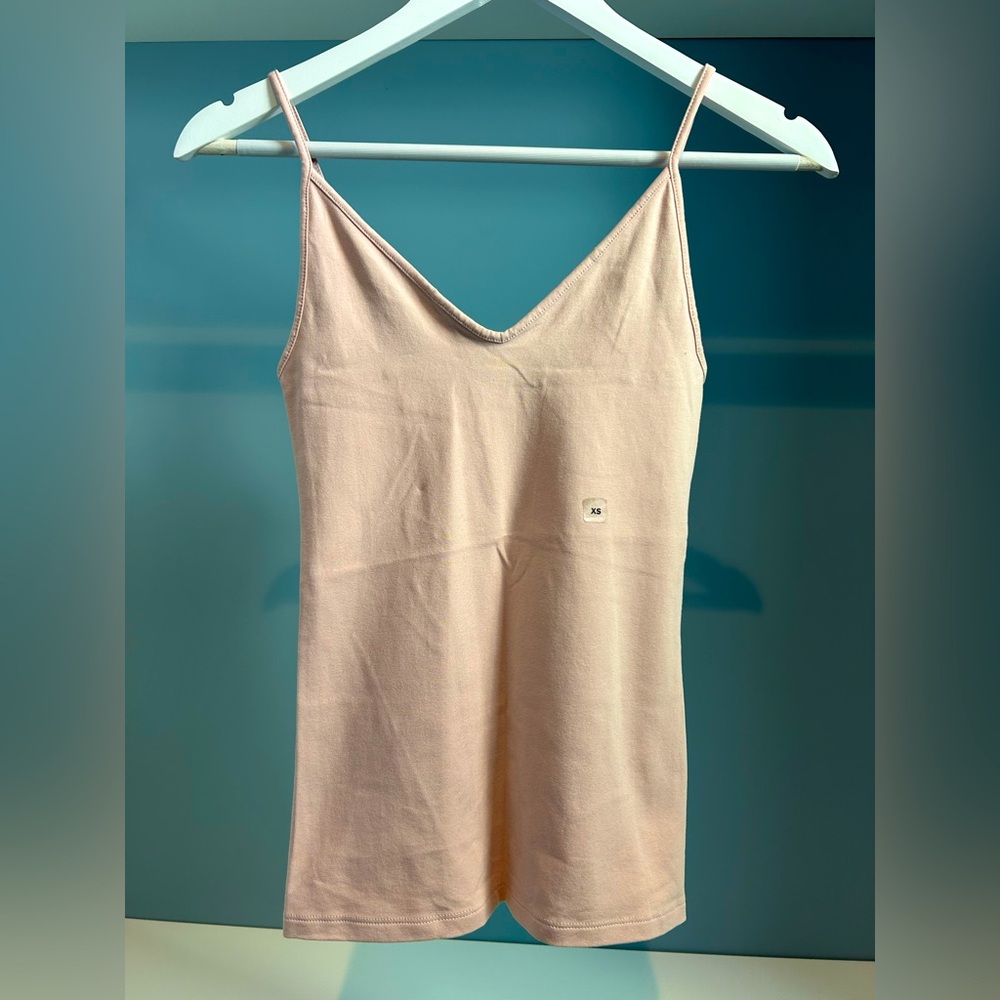 NWT light pink/peach camisole. Spaghetti strap. Best Loved Cami style. Size XS.